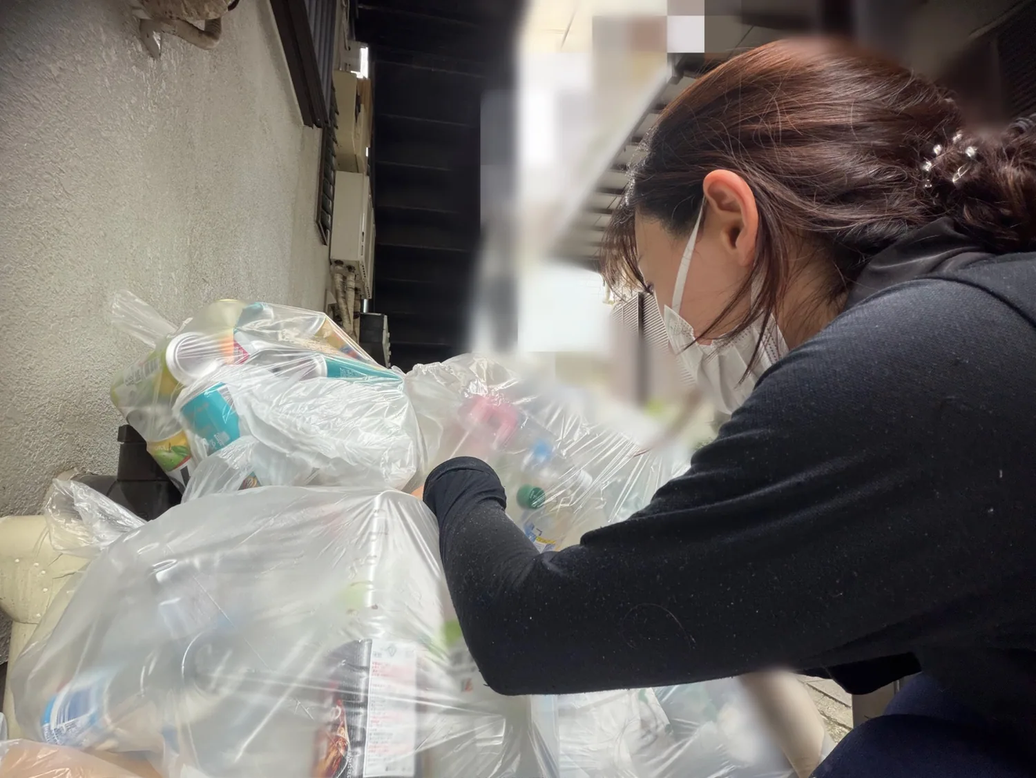 整理整頓・整理収納の作業風景